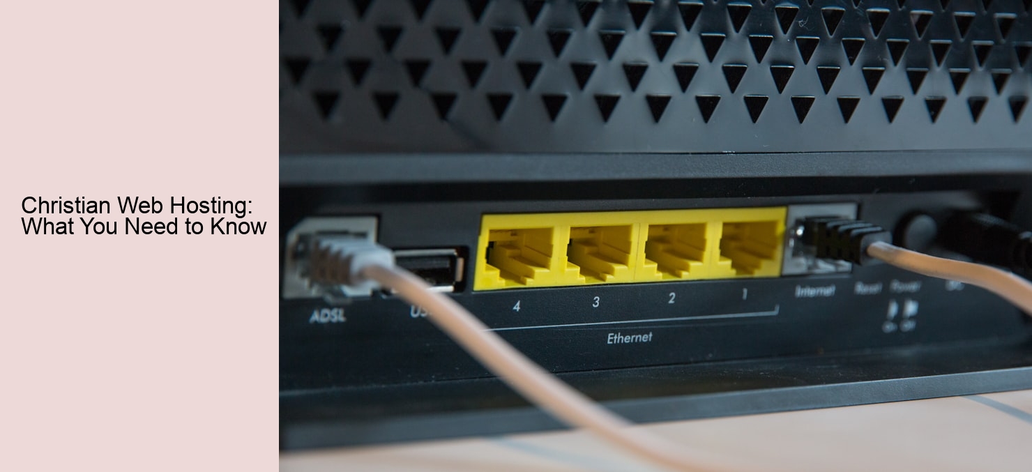 Christian Web Hosting: What You Need to Know