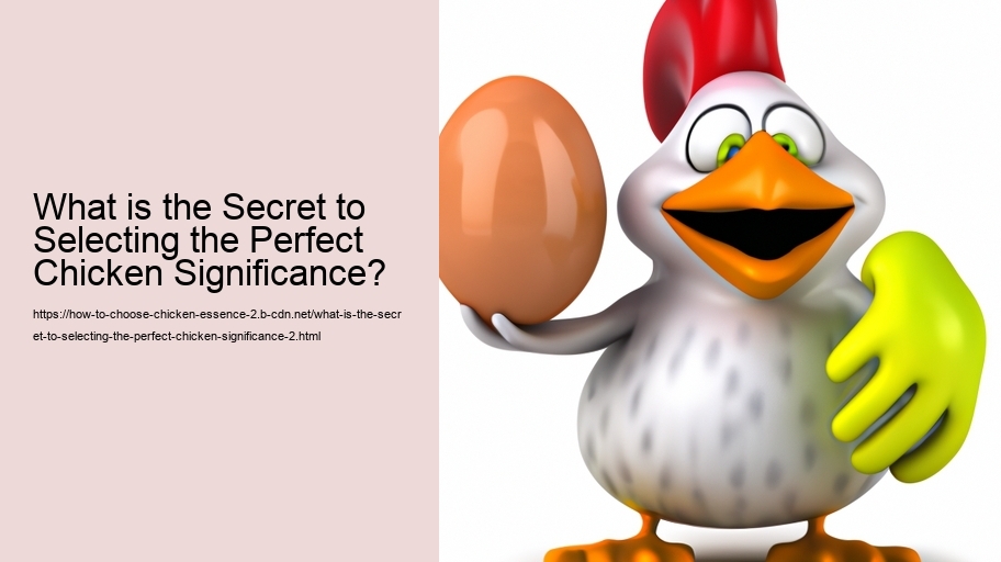 What is the Secret to Selecting the Perfect Chicken Significance?