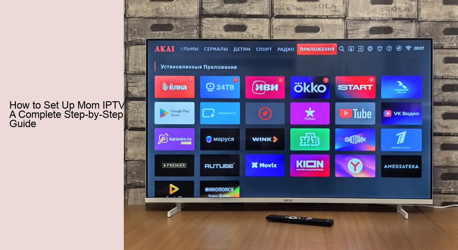 How to Set Up Mom IPTV: A Complete Step-by-Step Guide How to Set Up Mom IPTV: A Complete Step-by-Step Guide