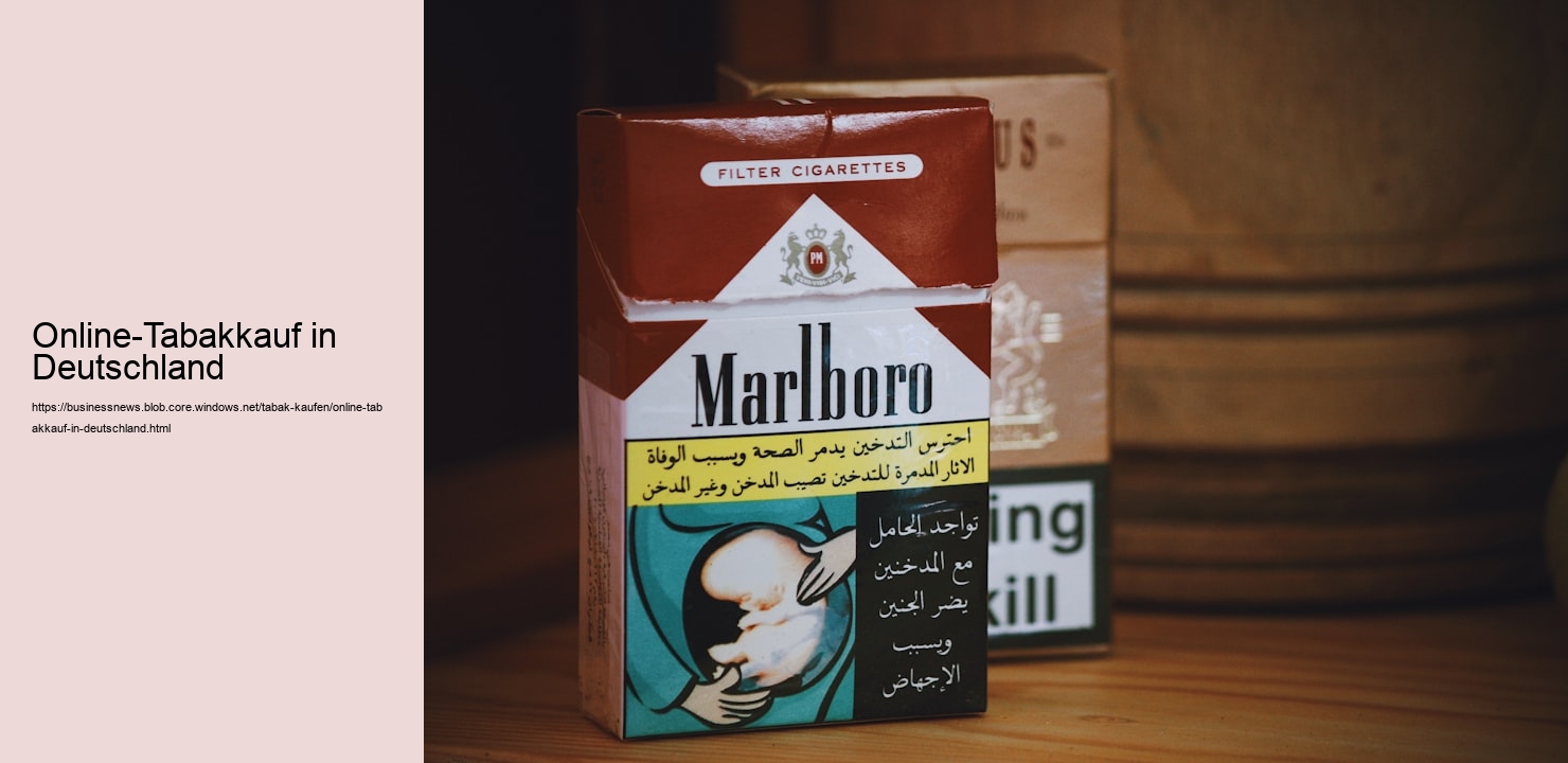 Online-Tabakkauf in Deutschland