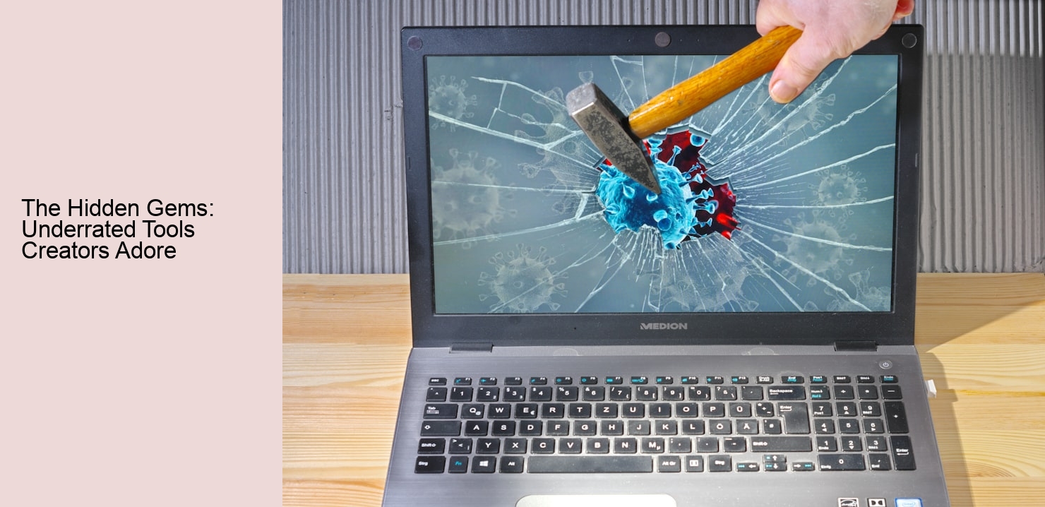 The Hidden Gems: Underrated Tools Creators Adore